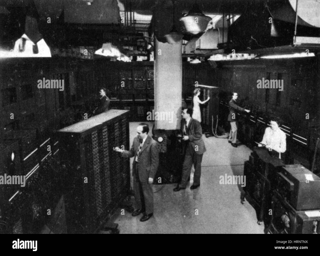 ENIAC Computer, 1946 Foto Stock