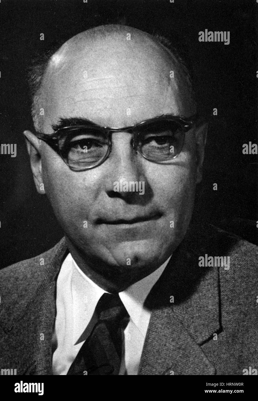 Carl David Anderson fisico americano Foto Stock