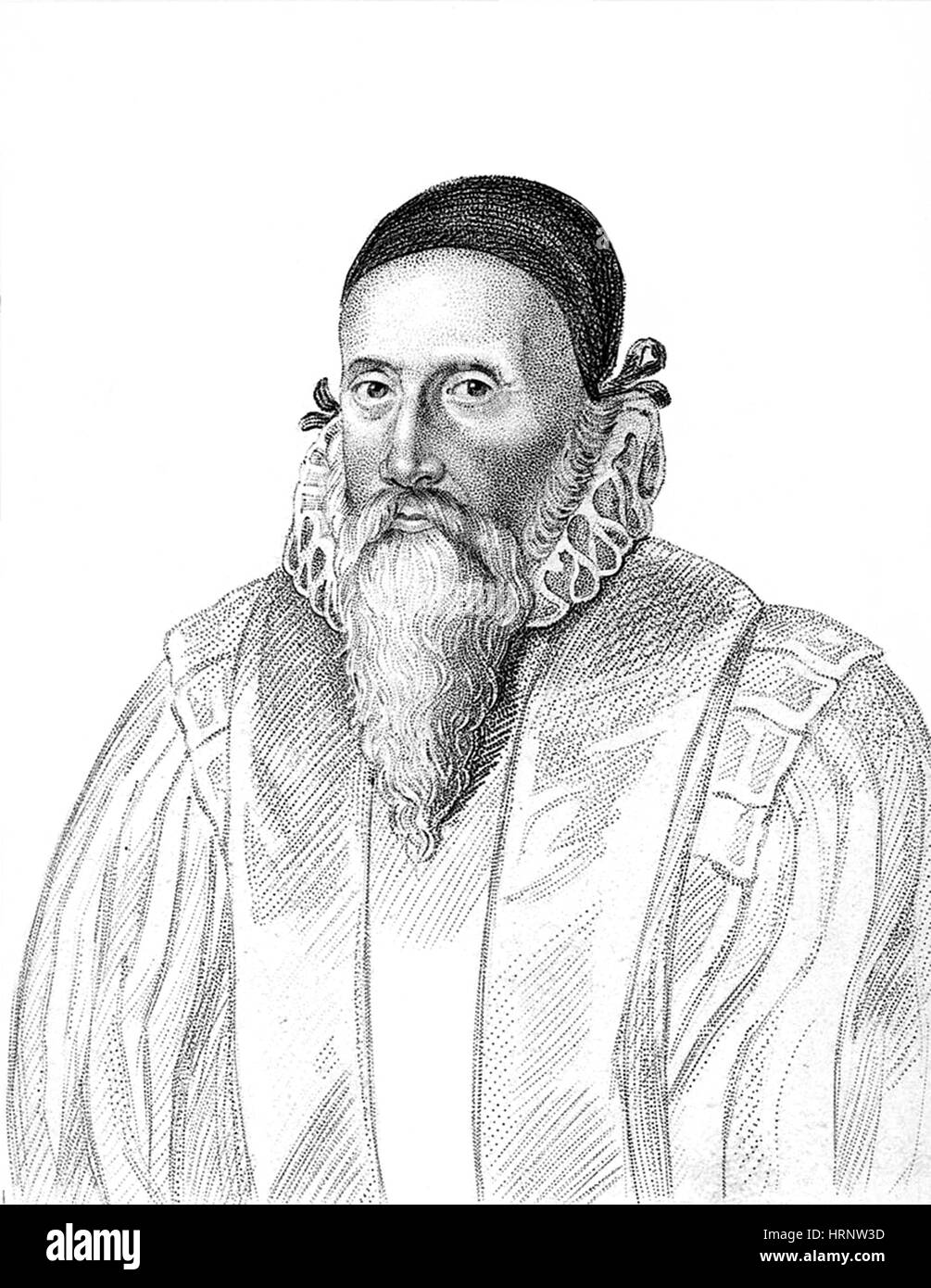John Dee, matematico inglese Foto Stock
