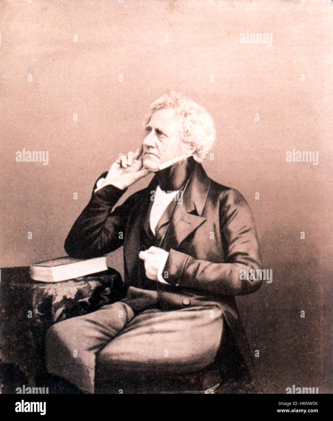 John Herschel, inglese Polymath Foto Stock