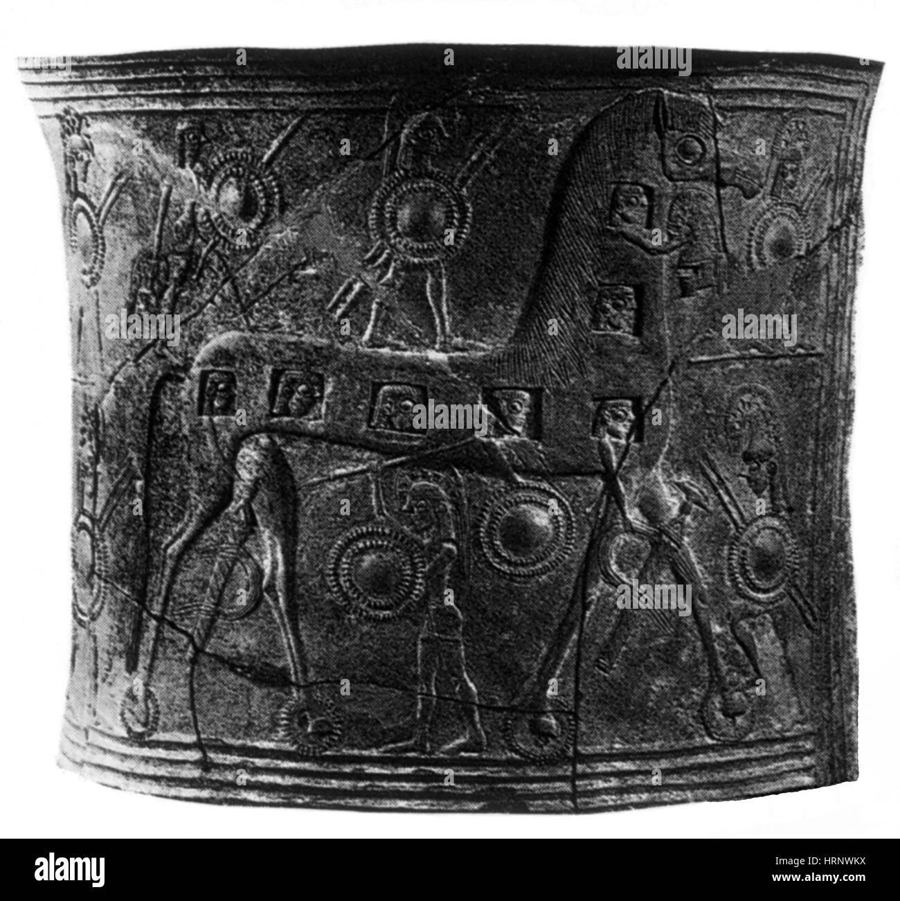 Trojan Horse Foto Stock