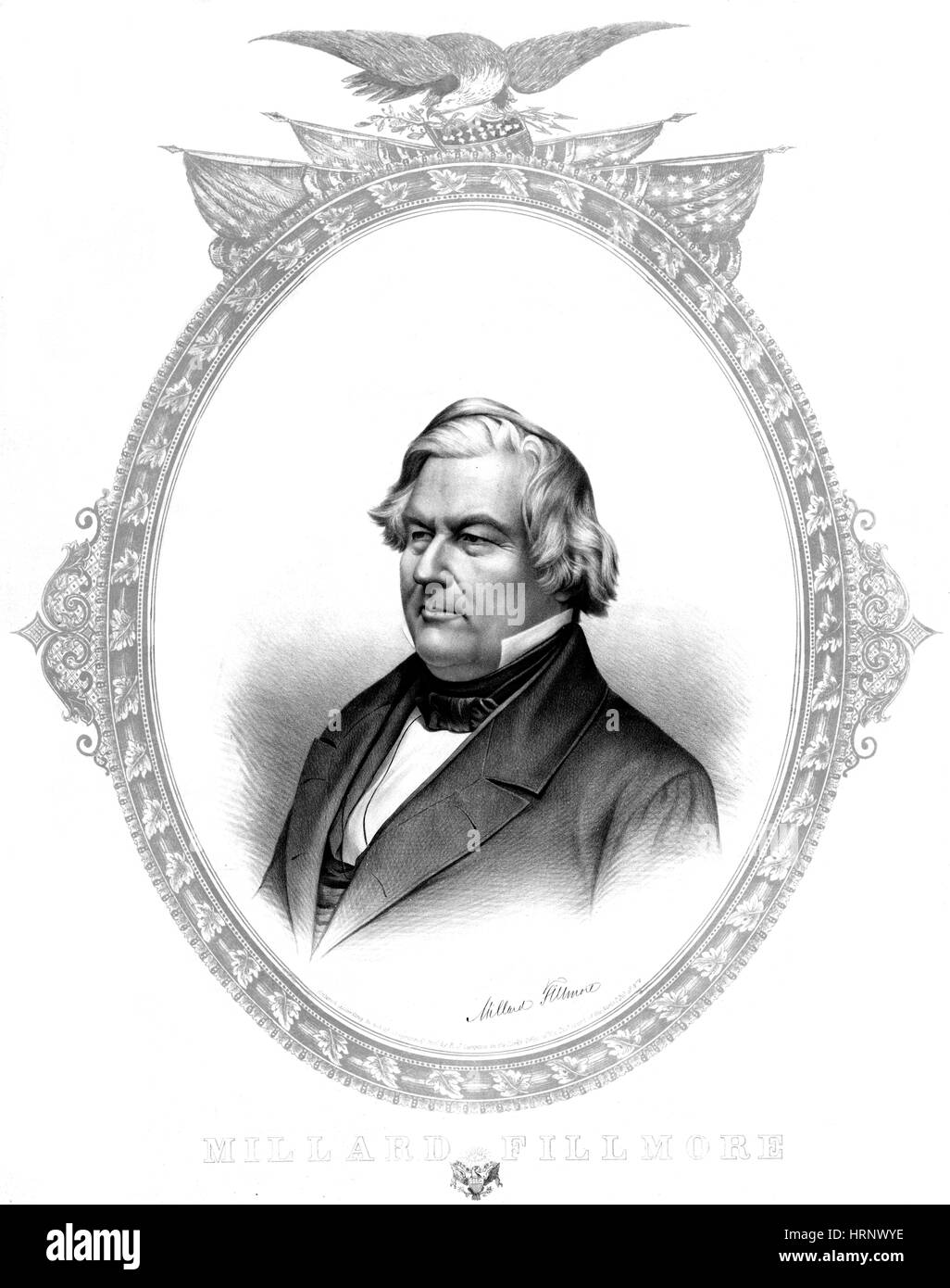 Millard Fillmore, XIII U.S. Il presidente Foto Stock