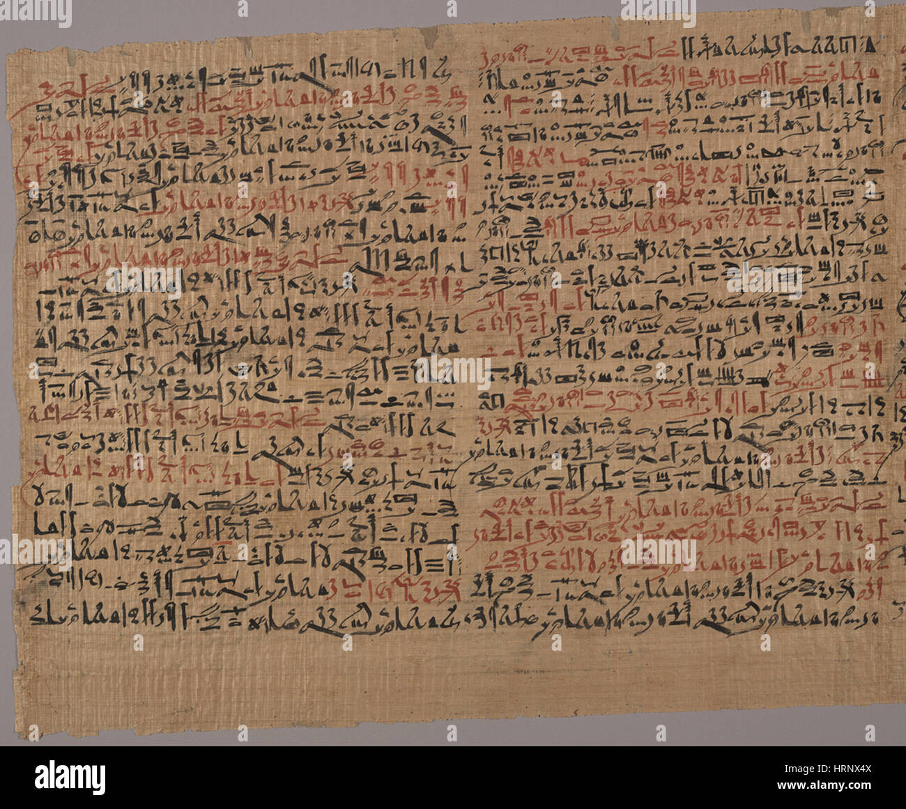 Edwin Smith il papiro, 1500 BC Foto Stock