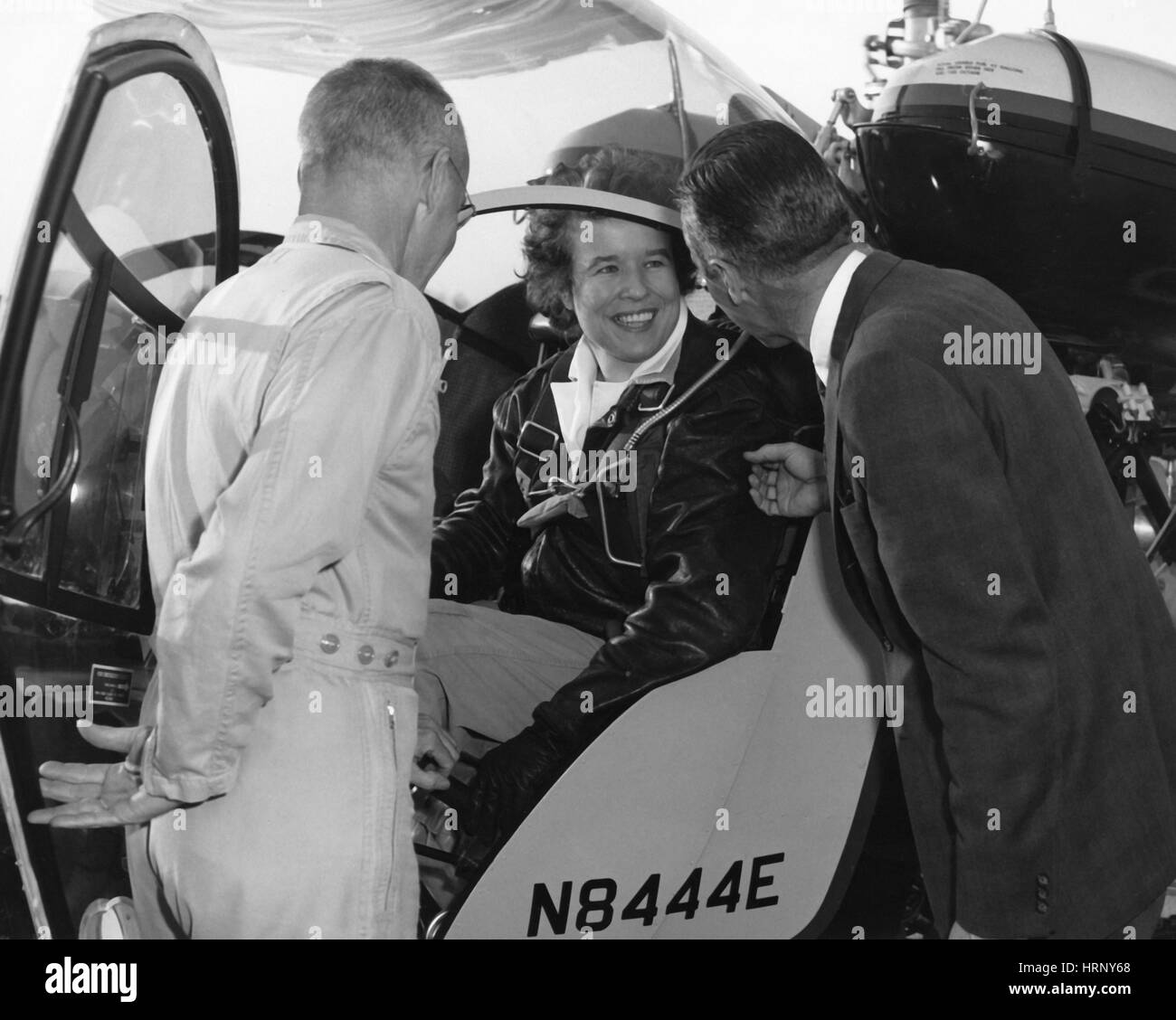 Jean Dougherty Strother, aviatore americano Foto Stock