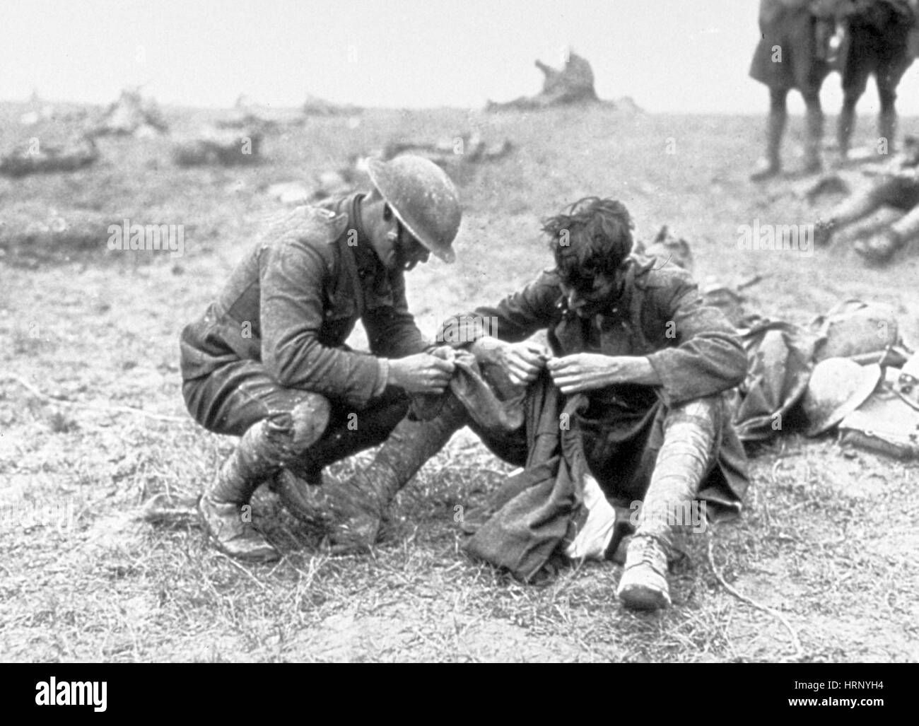 La prima guerra mondiale, a caccia di Cooties, 1918 Foto Stock