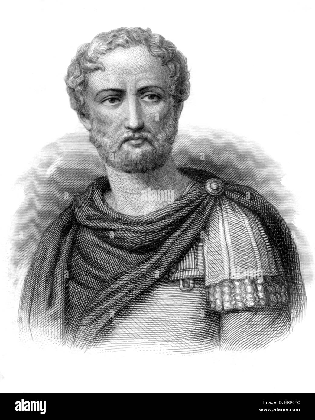 Plinio il Vecchio, antica naturalista Romano Foto Stock