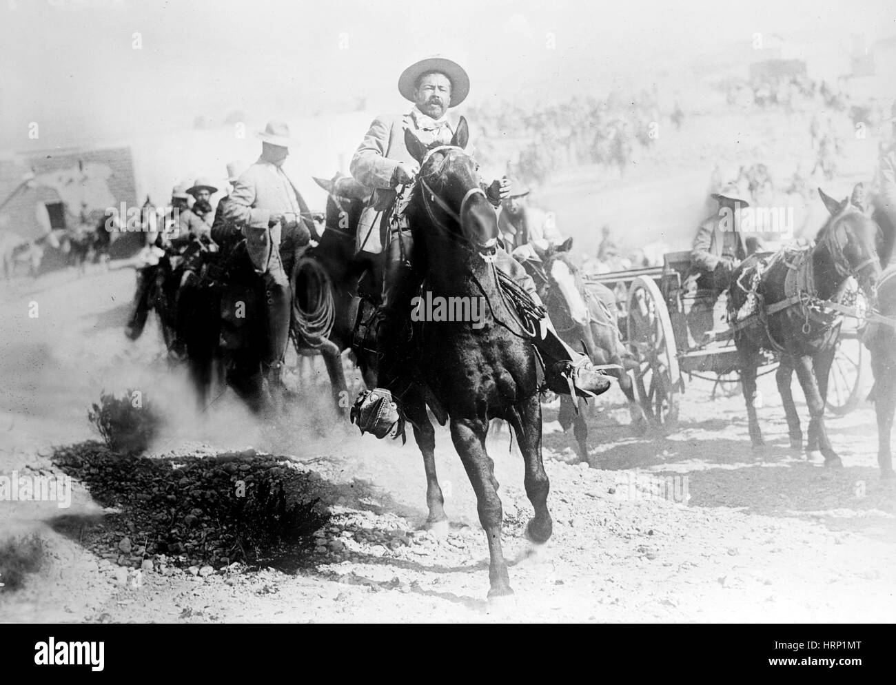 Pancho Villa rivoluzionario messicano generale Foto Stock