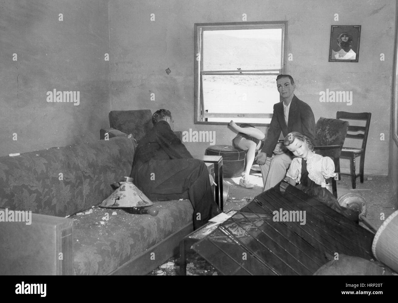 Funzionamento fuori porta, la difesa civile Studio, 1953 Foto Stock