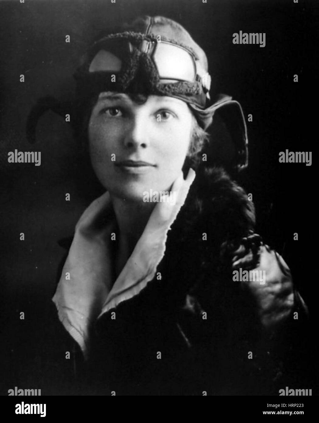 Amelia Earhart, American aviatrice Foto Stock