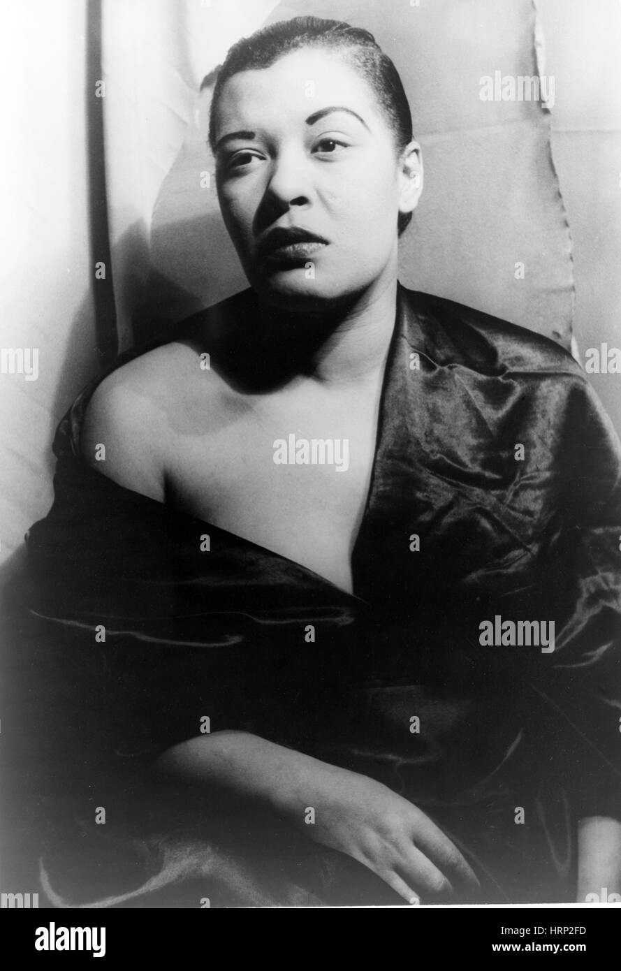 Billie Holiday, American Jazz cantante Foto Stock