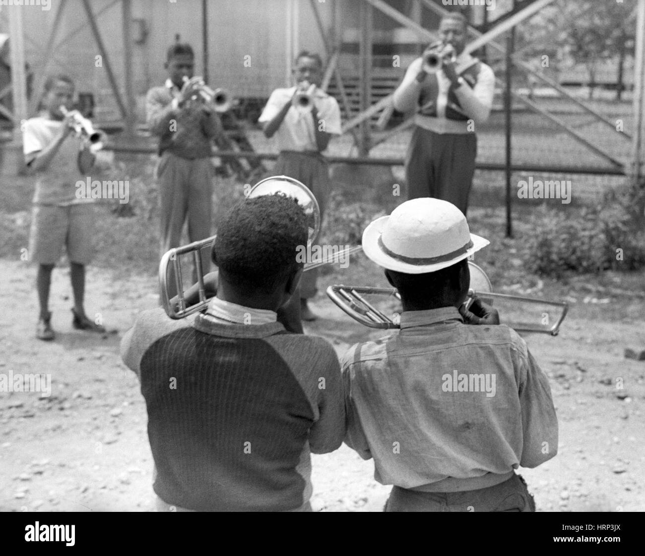 Alta scuola pratica di banda, 1940 Foto Stock