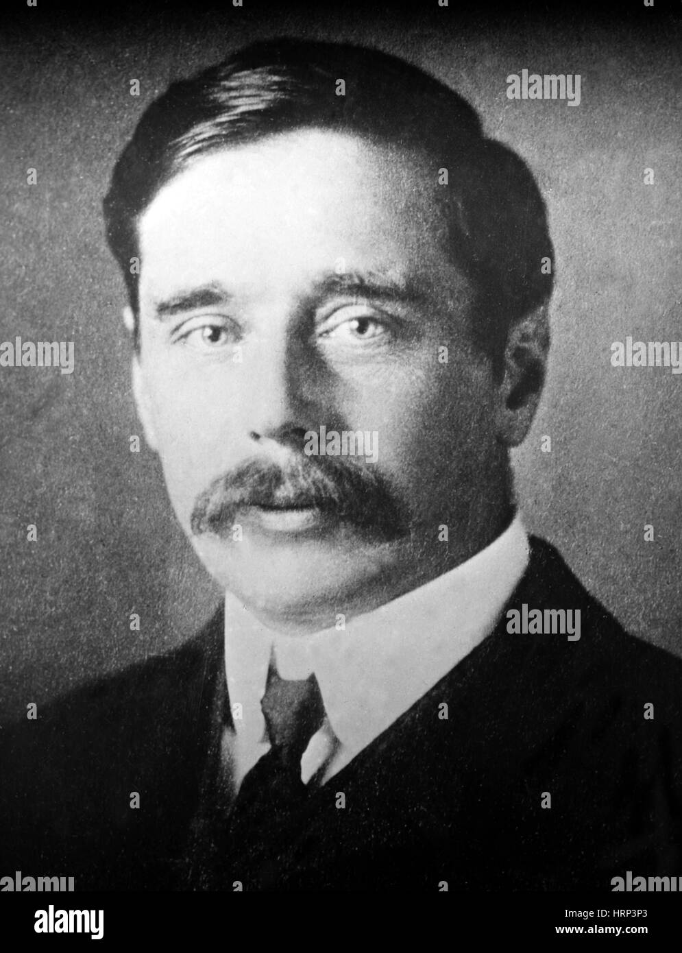 H. G. Wells, autore inglese Foto Stock