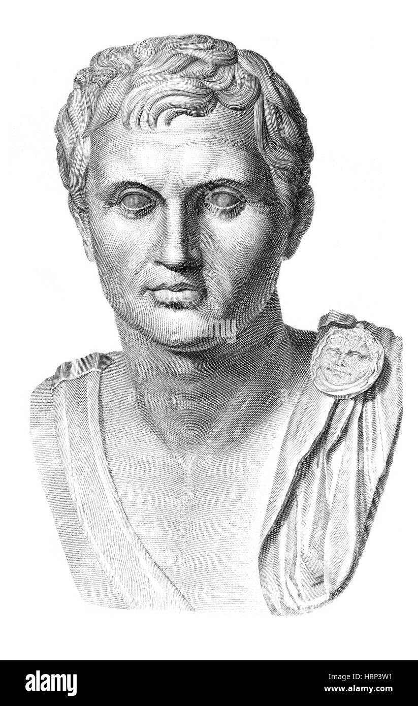Pompeo il Grande, leader nella Repubblica Romana Foto Stock