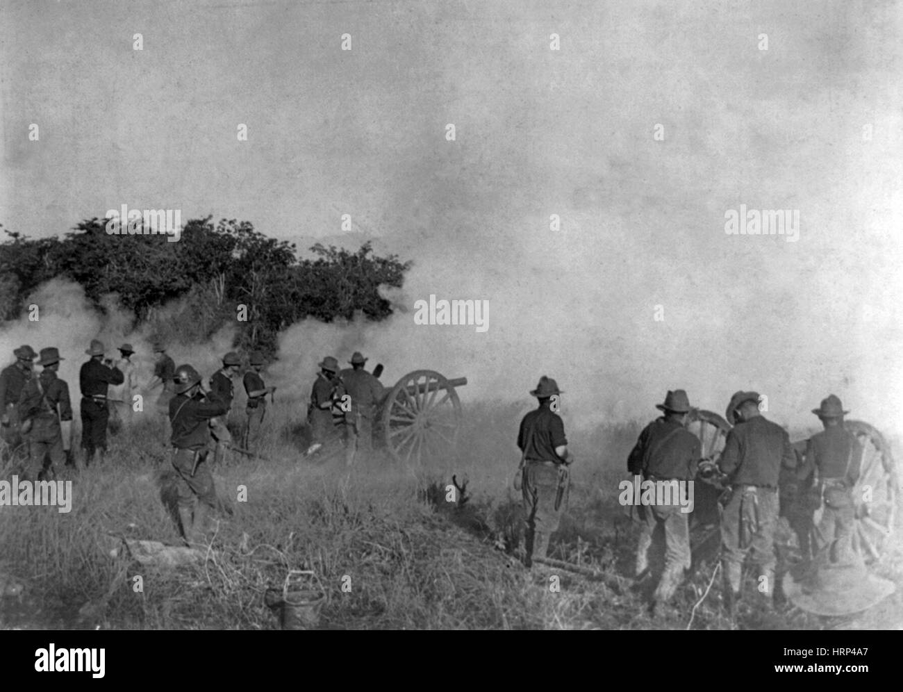 Battaglia di El Caney, 1898 Foto Stock