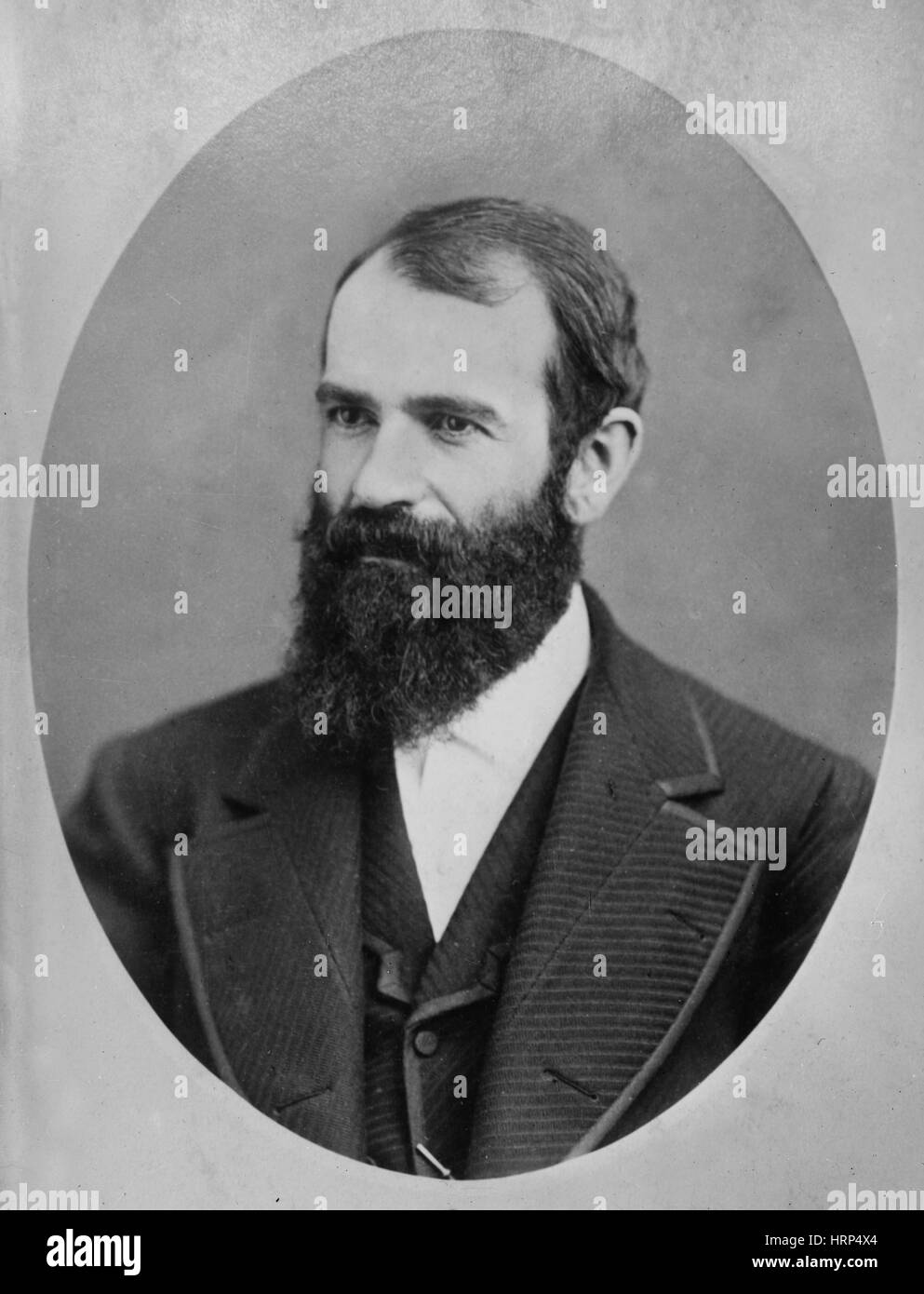 Jay Gould, American Railroad Developer Foto Stock