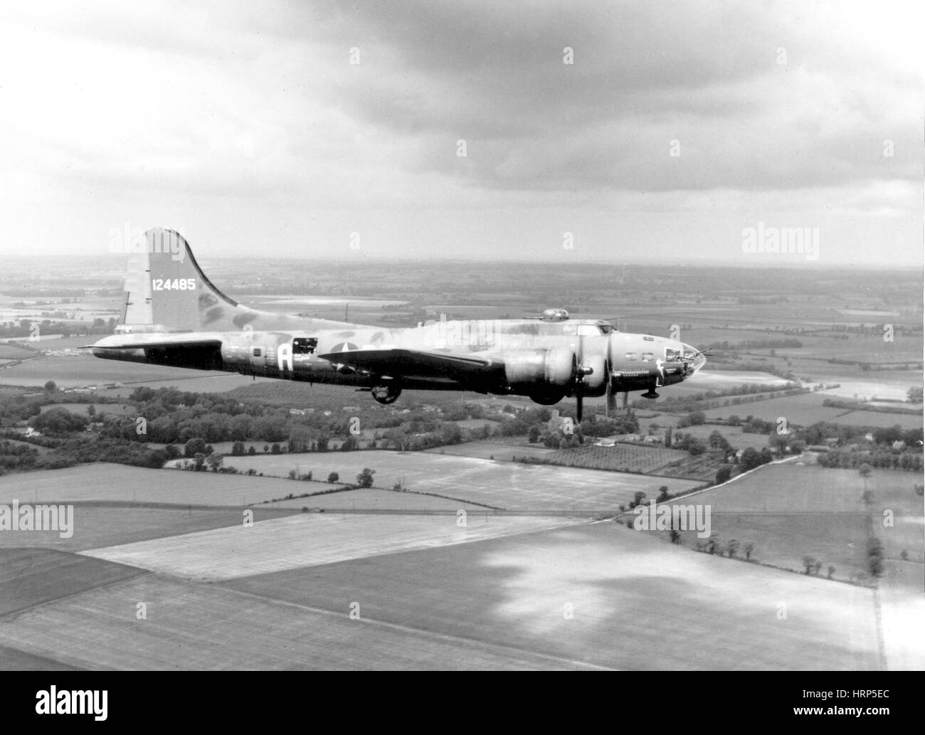 Durante la Seconda Guerra Mondiale, Boeing B-17 Flying Fortress, 1943 Foto Stock