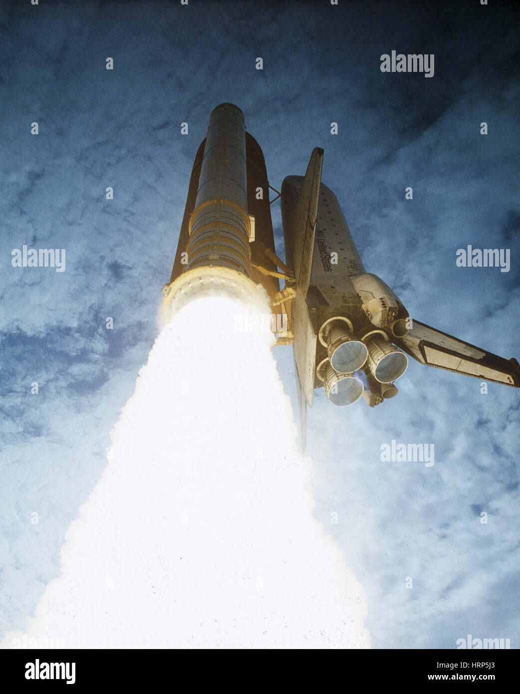 STS-40, lo Space Shuttle Columbia lancio, 1991 Foto Stock