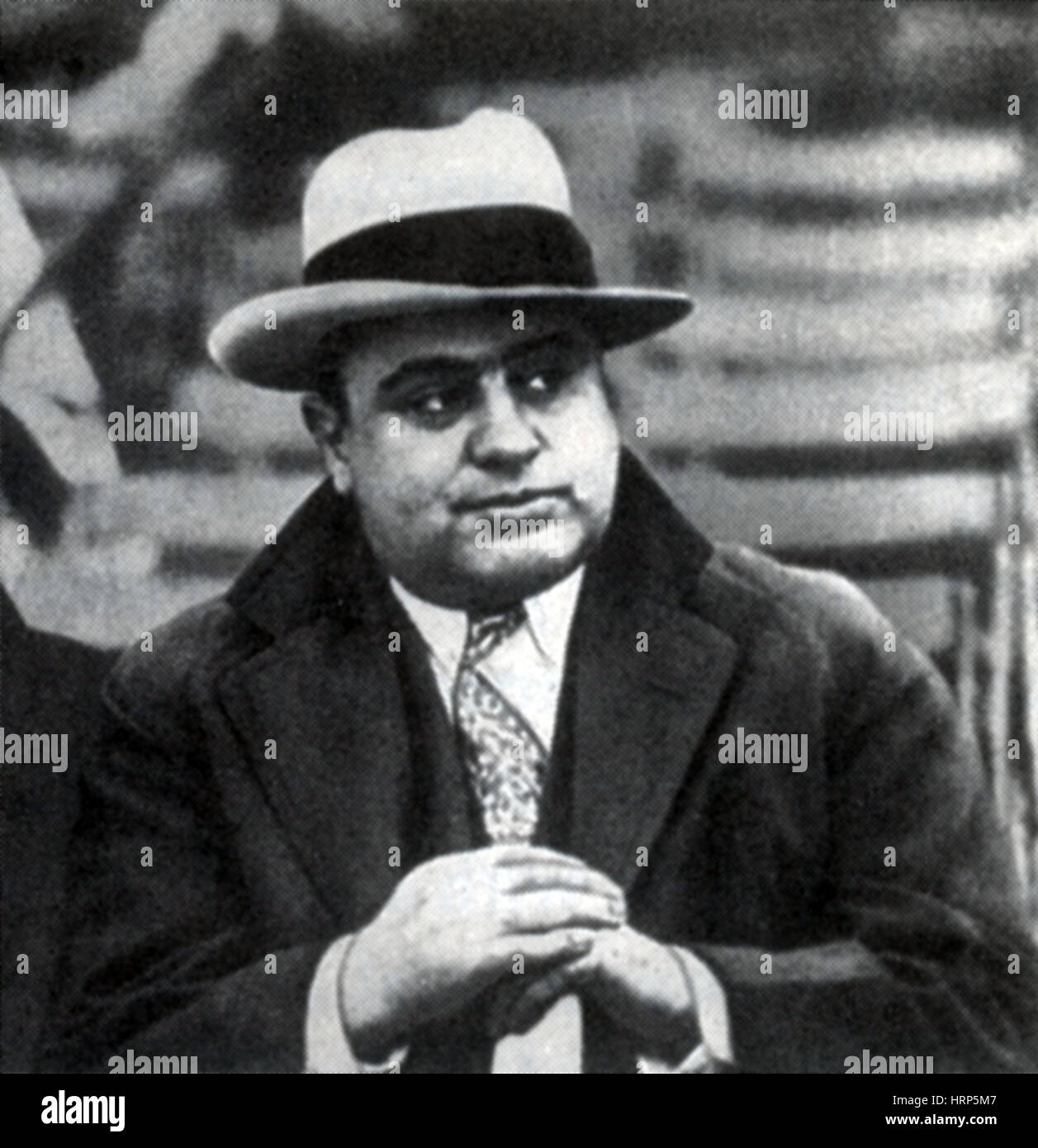 Al Capone, American Mobster Foto Stock