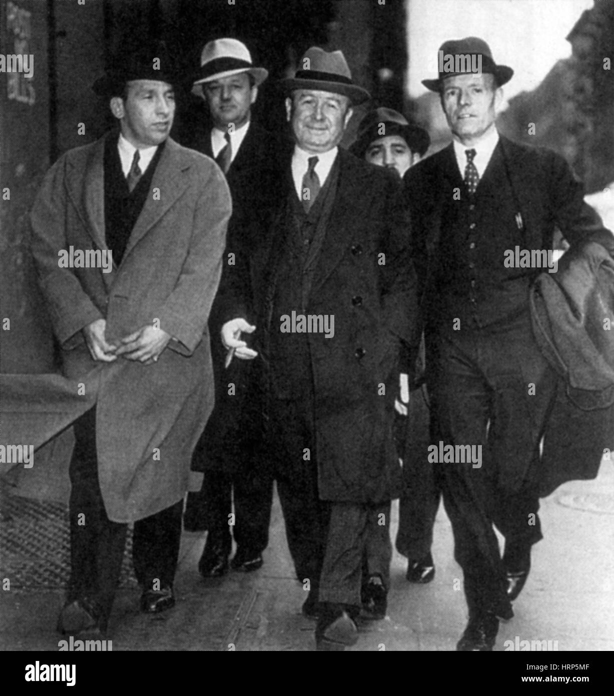 Papa Johnny Torrio, mafioso italo-americano Foto Stock