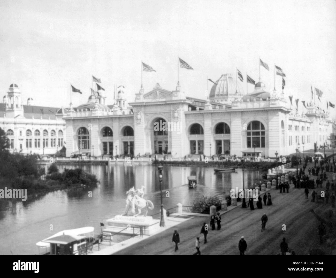 Columbian Expo, Edificio di data mining, 1893 Foto Stock