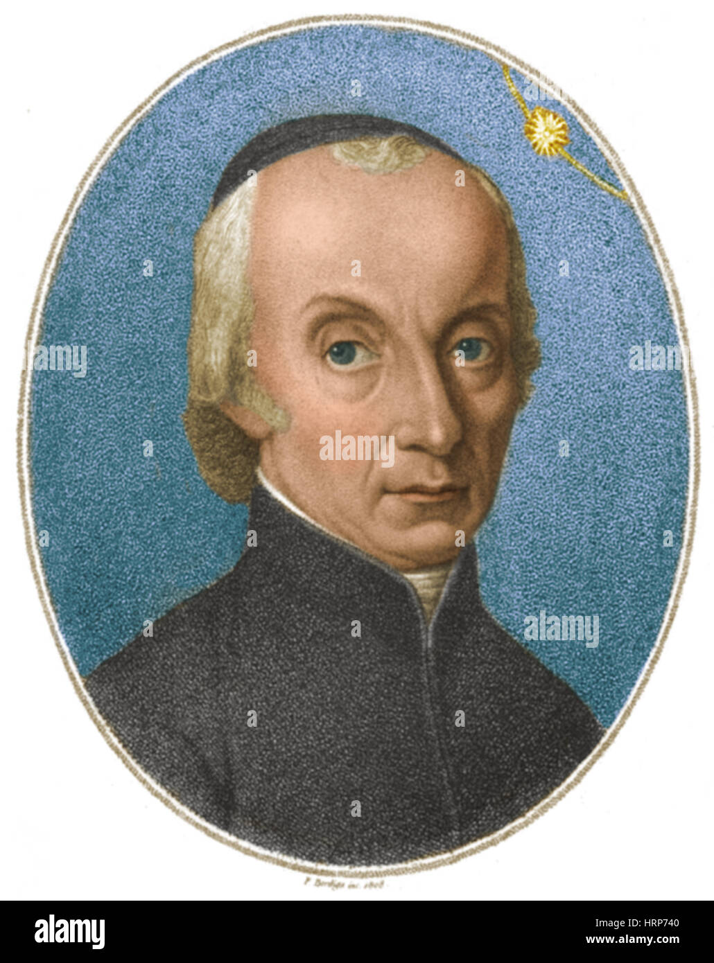 Giuseppe Piazzi, astronomo italiano Foto Stock