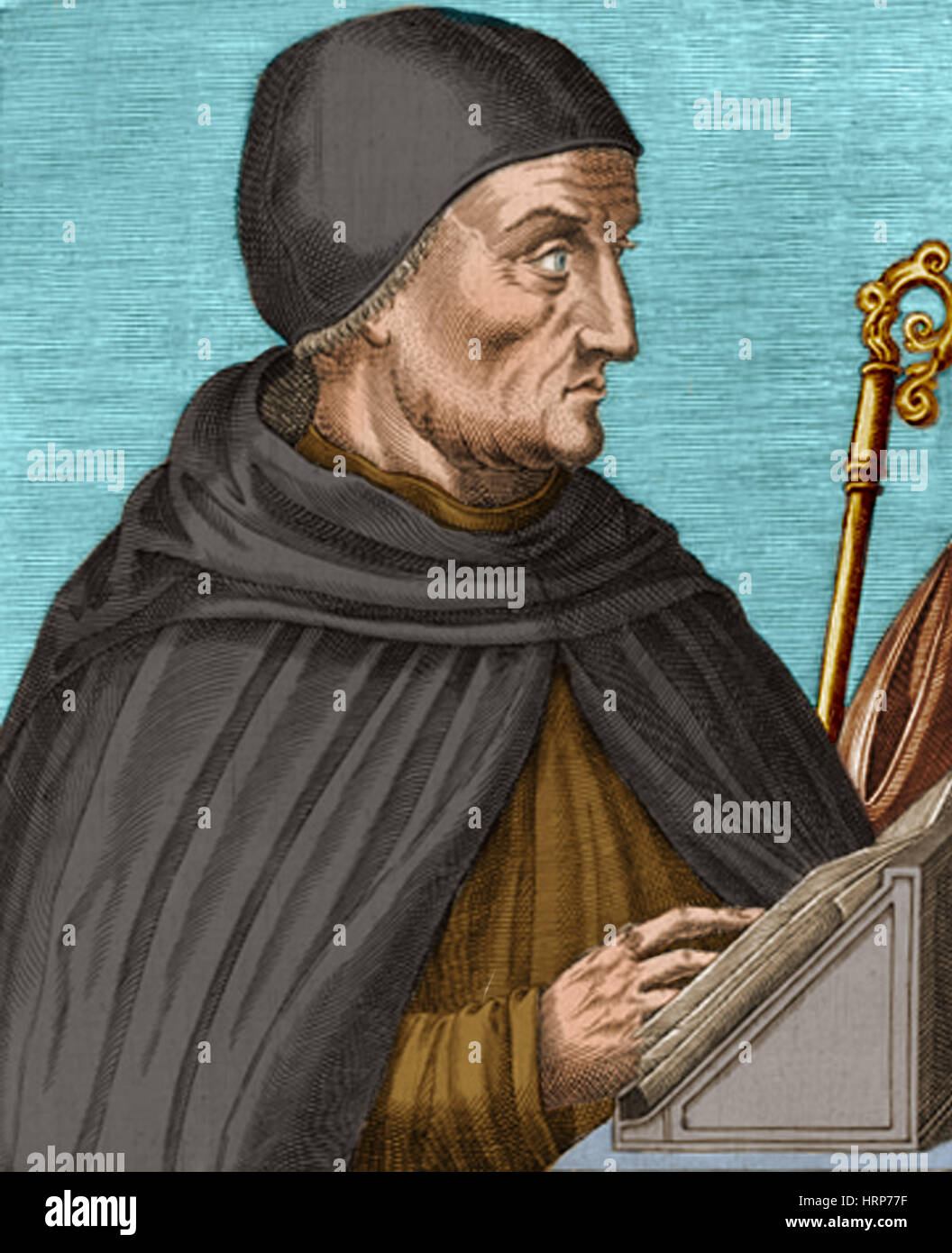 Albertus Magnus, filosofo medievale Foto Stock