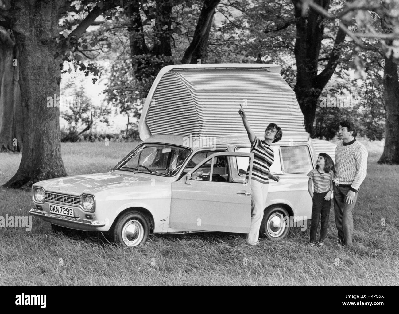 1968 Ford Escort Dormobile Elba Foto Stock
