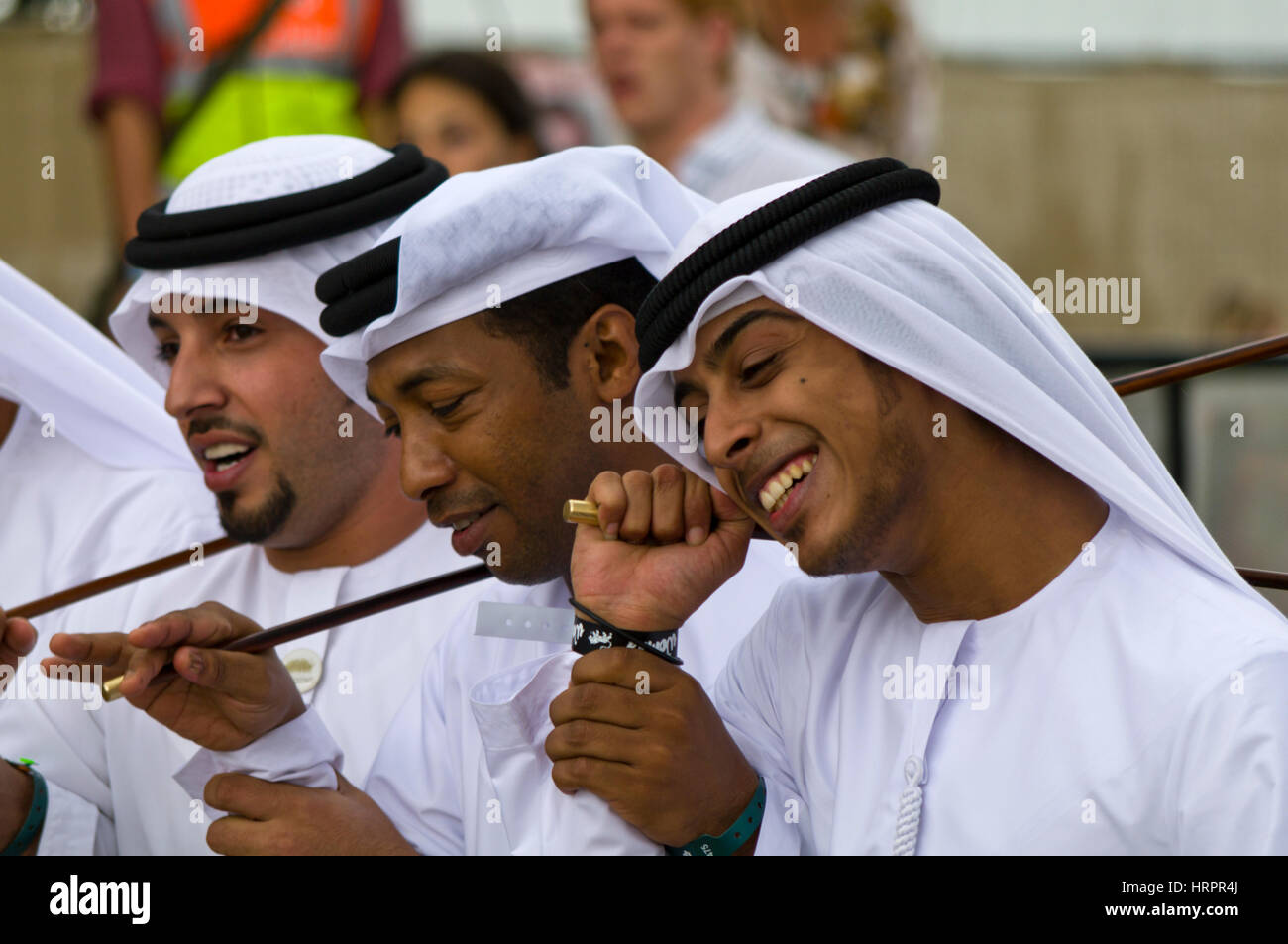 Takht Al Emarat al 2010 Womad Festival, Inghilterra Foto Stock