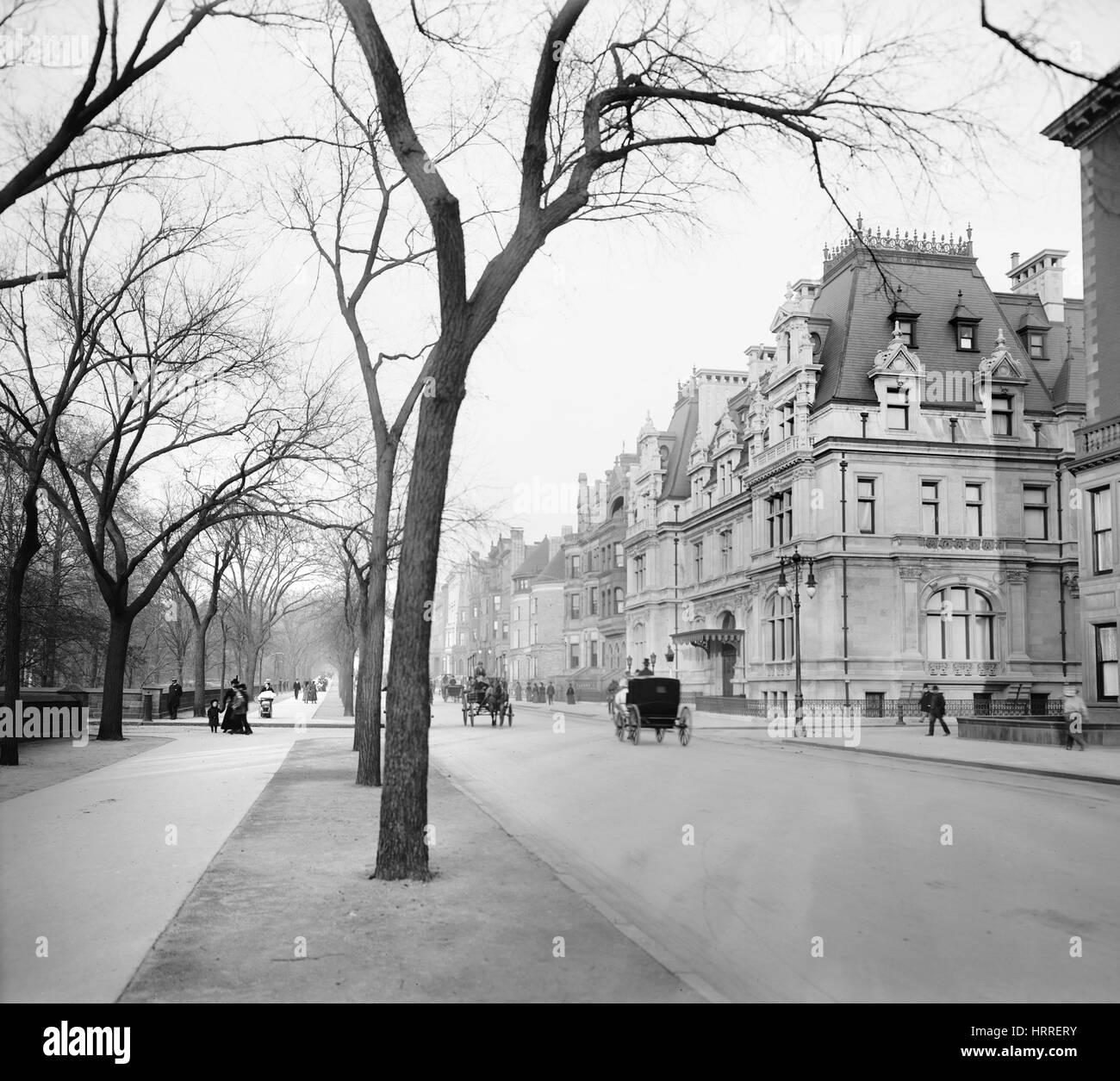 Fifth Avenue a 65th Street, New York New York, Stati Uniti d'America, Detroit Publishing Company, 1901 Foto Stock