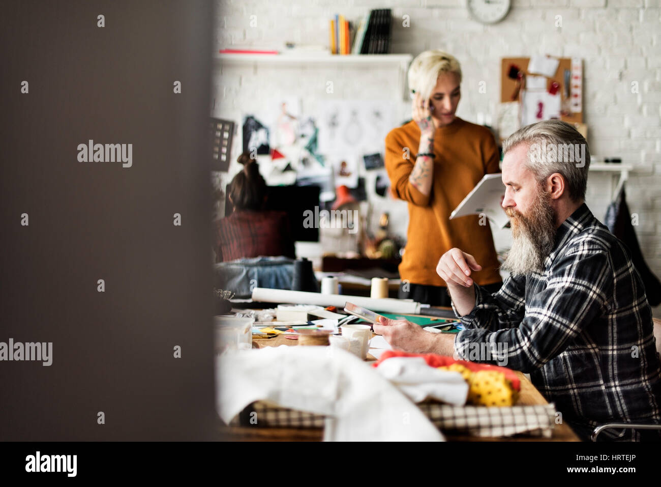 Creative Design vestire moda Concetto elegante Foto Stock