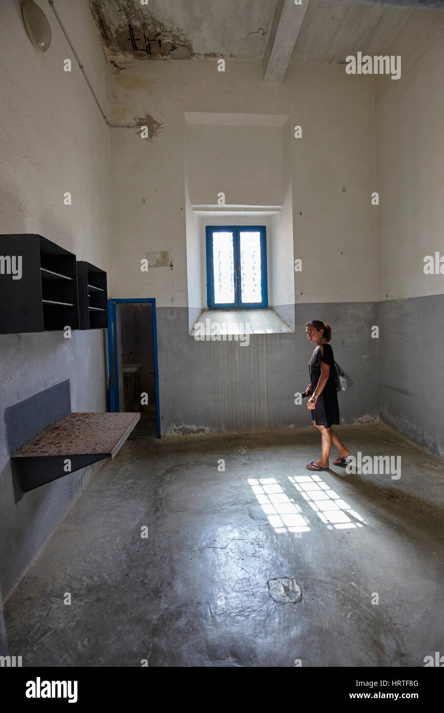 La prigione di l'isola dell' Asinara in Sardegna, Italia Foto Stock
