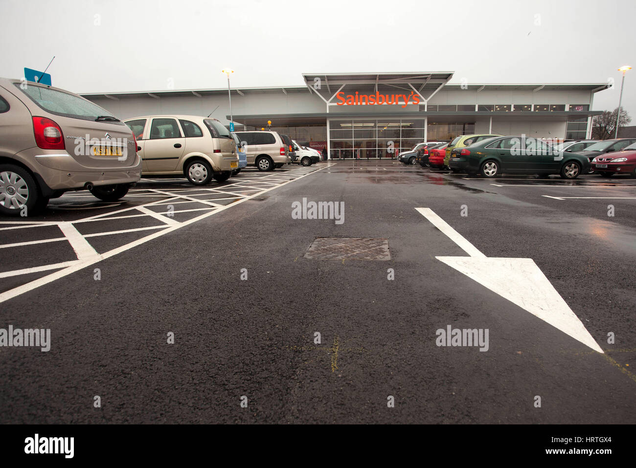 Sainsbury's supermercato , Morecambe , Inghilterra Foto Stock