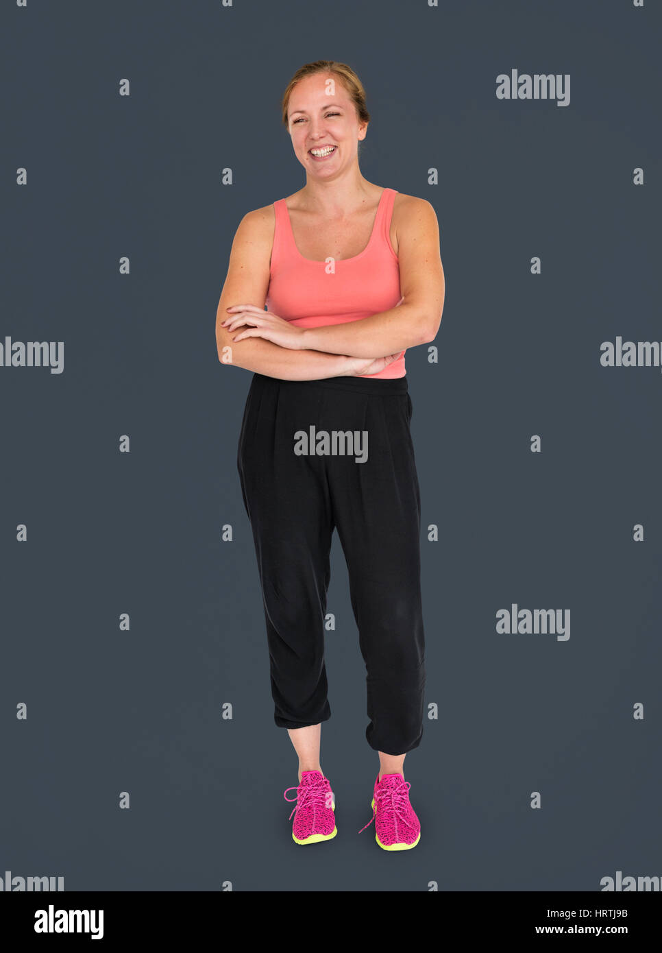 Studio ritratti Persone gara Foto Stock