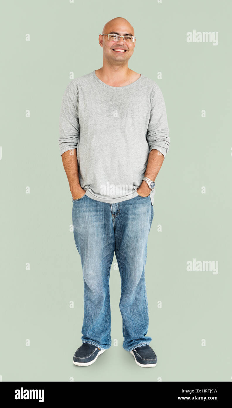 Studio ritratti Persone gara Foto Stock