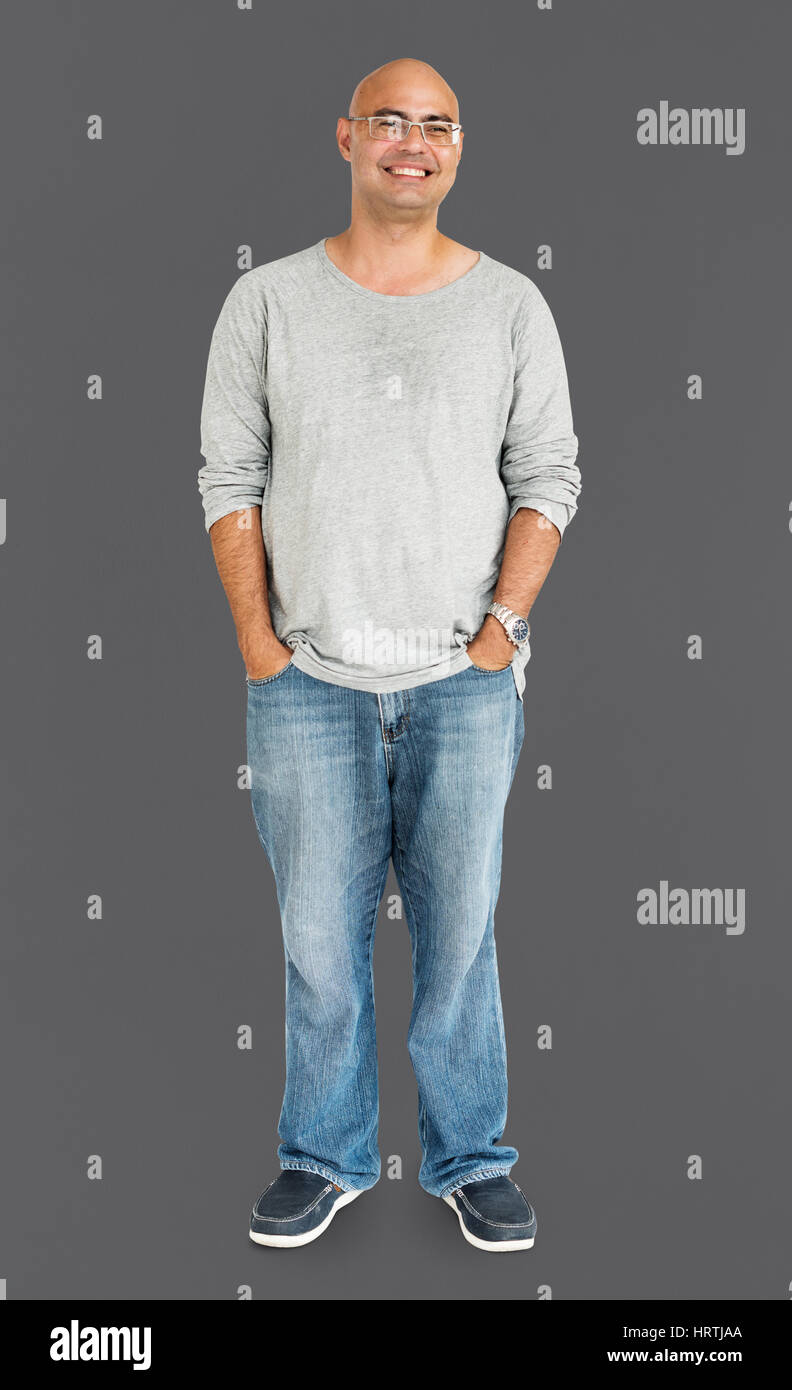 Studio ritratti Persone gara Foto Stock