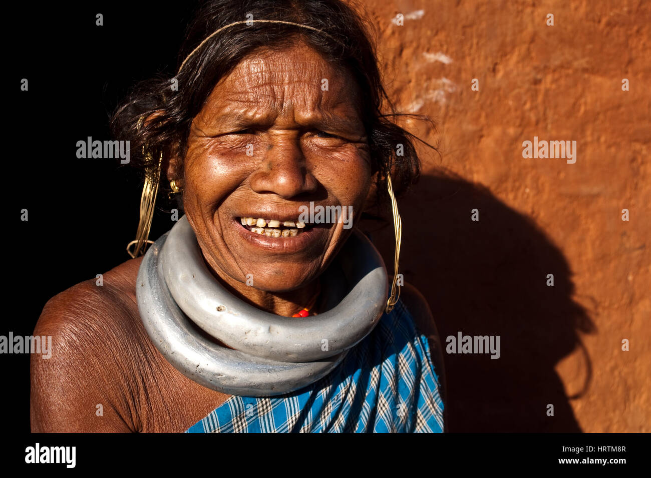 Donna appartenente alla tribù Gadaba ( India) Foto Stock