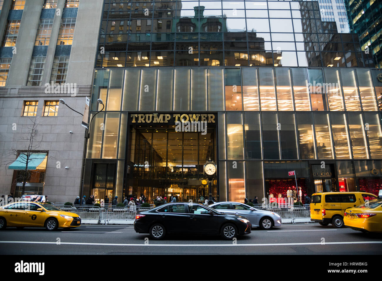 Trump towers new york city Foto Stock