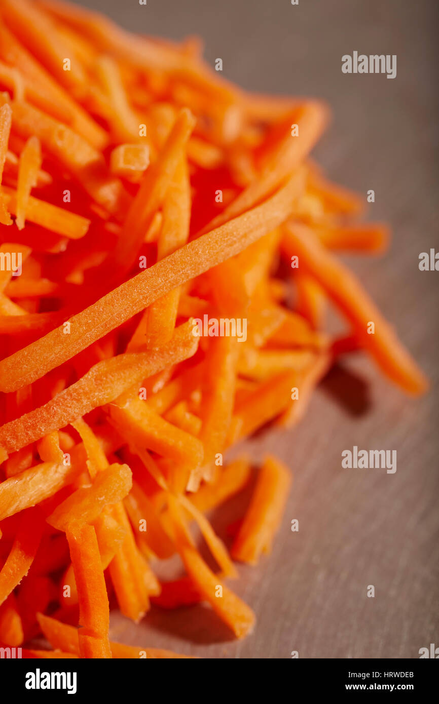Materie bastoncini di carote Foto Stock