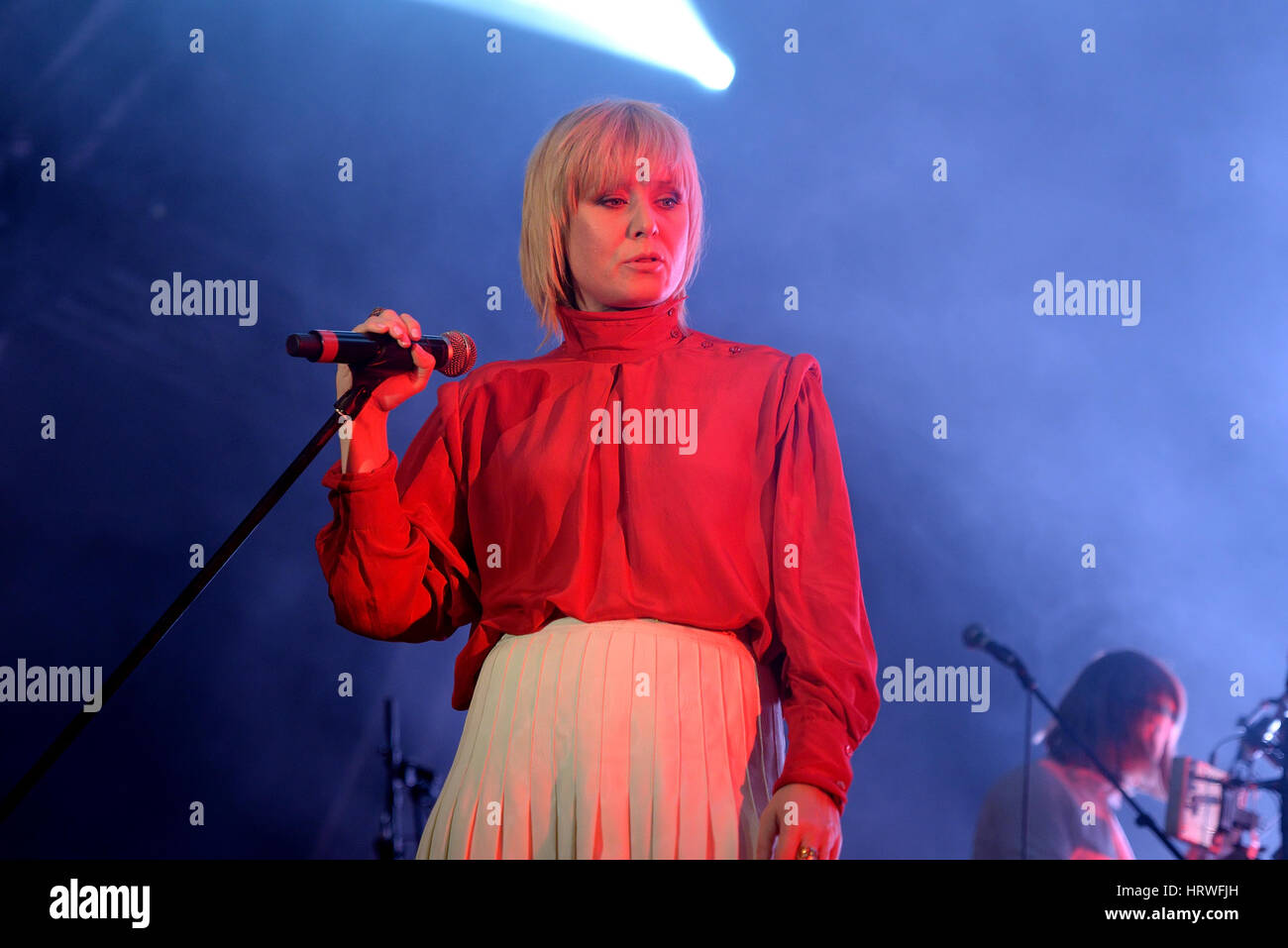 Barcellona - Jun 19: Roisin Murphy (artista) suona al Festival Sonar a giugno 19, 2015 a Barcellona, Spagna. Foto Stock