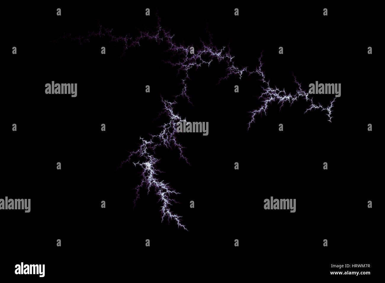 Abstract viola design fulmini Foto Stock