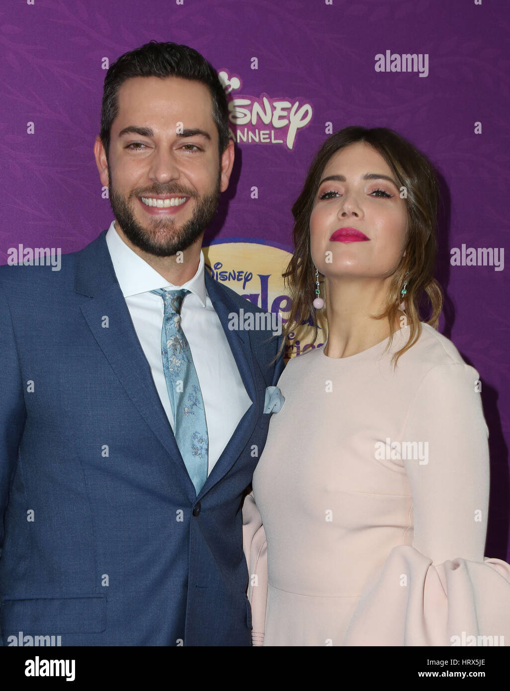 Beverly Hills, Ca. 04 Mar, 2017. Mandy Moore, Zachary Levi, presso lo screening di Disney's "aggrovigliato prima mai dopo l' presso il Paley Centre for Media In California il Marzo 04, 2017. Credito: Fs/media/punzone Alamy Live News Foto Stock