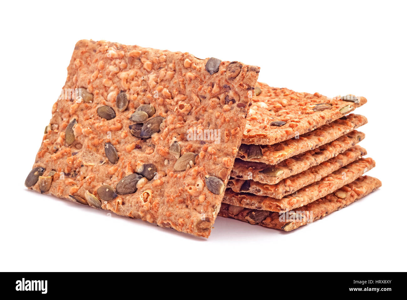 Basso contenuto calorico pane duro snack Foto stock - Alamy