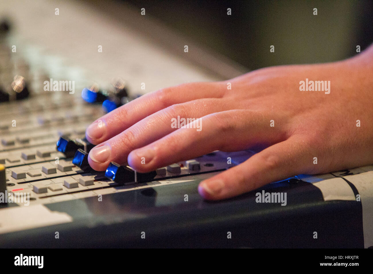 Strumenti musicali essendo [svolto Foto Stock