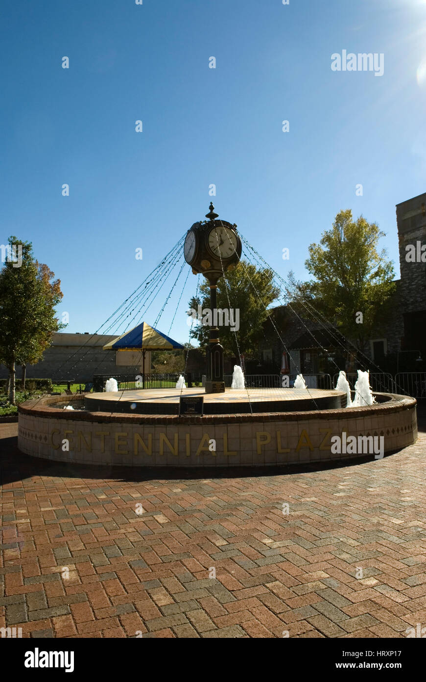 Centennial Plaza in Sumter, SC, Stati Uniti d'America. Foto Stock