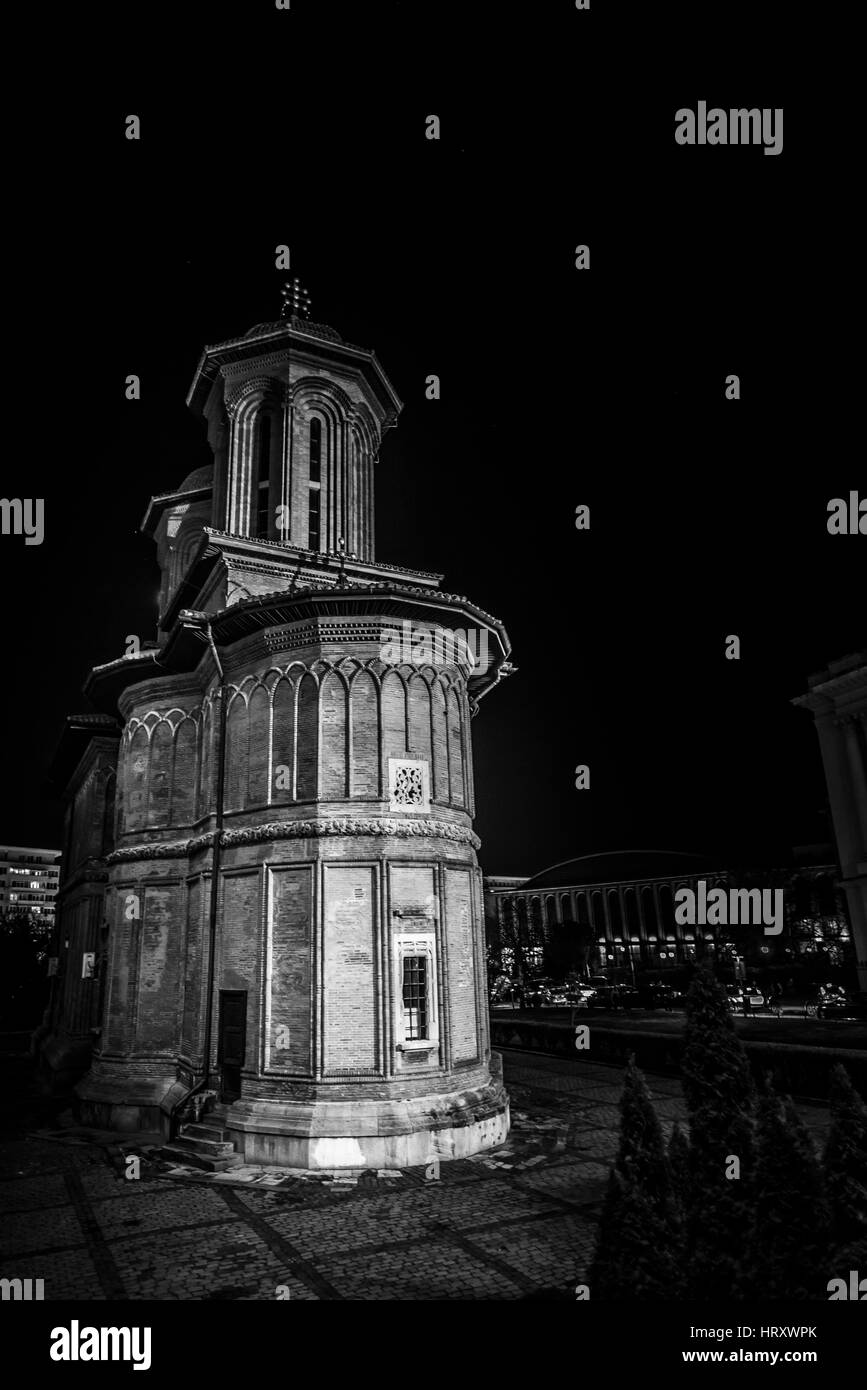 Chiesa Cretulescu, Calea Victoriei Bucarest, Romania Foto Stock