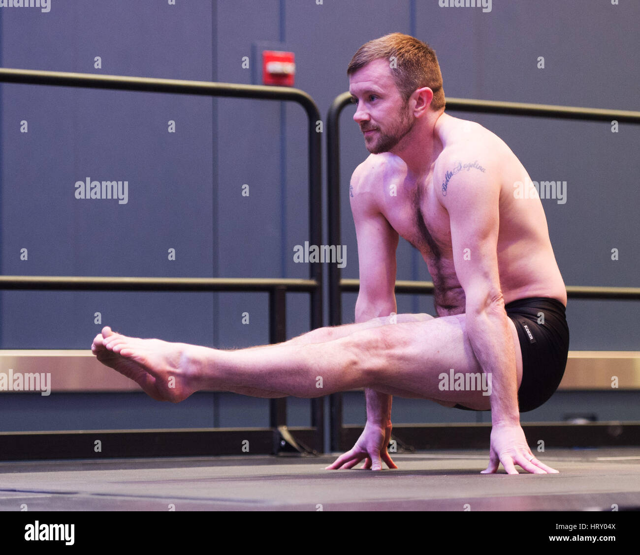 4 marzo 2017: Yogi's competere a Arnold Sports Festival. Columbus, Ohio, Stati Uniti d'America. Brent Clark/Alamy Live News Foto Stock