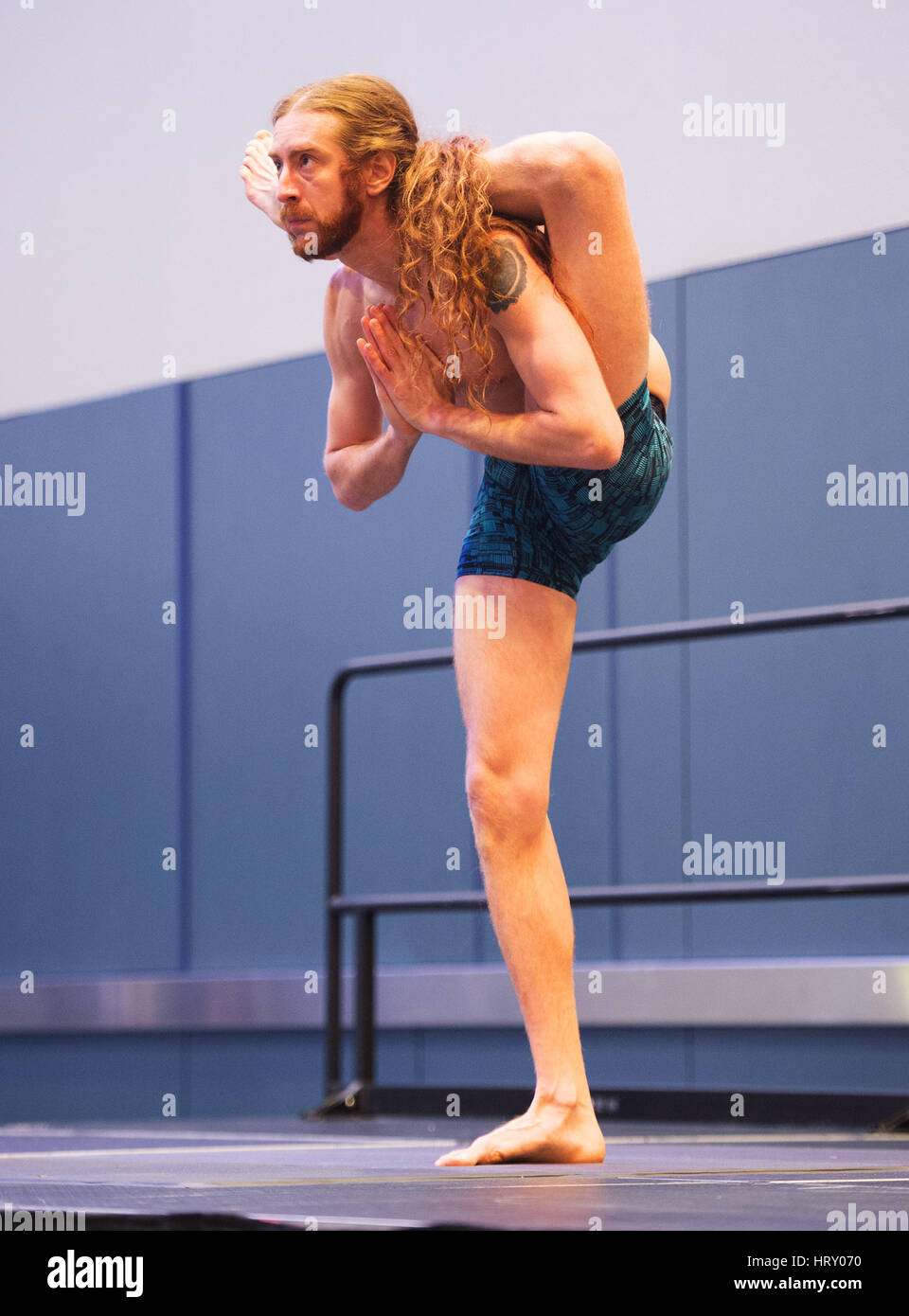 4 marzo 2017: Yogi's competere a Arnold Sports Festival. Columbus, Ohio, Stati Uniti d'America. Brent Clark/Alamy Live News Foto Stock