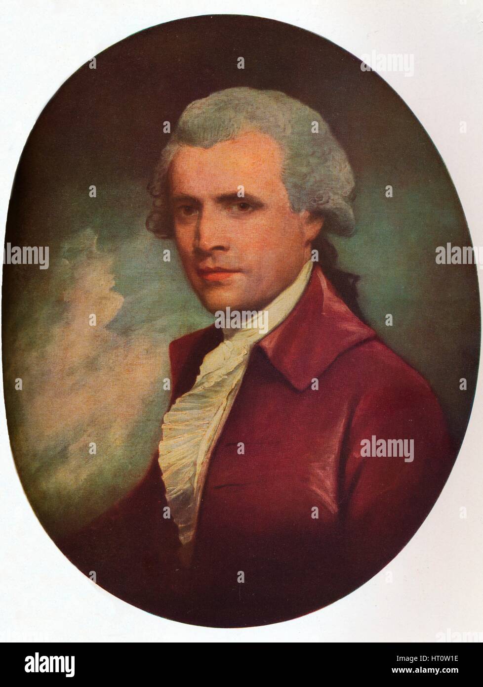 'John Singleton Copley', C1784. Artista: Gilbert Stuart. Foto Stock