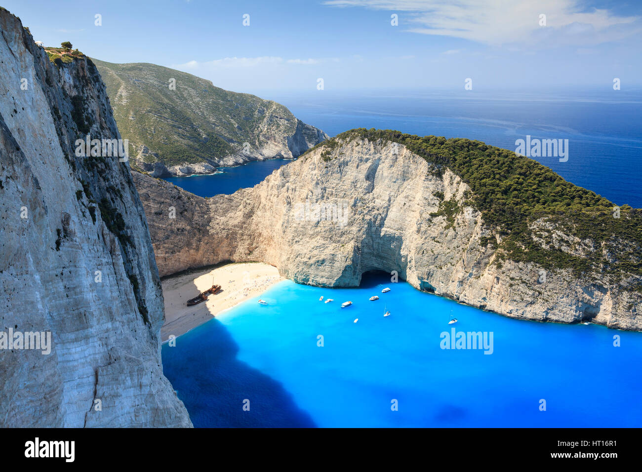 Shipwreck, Navajo, Zante, Grecia Foto Stock