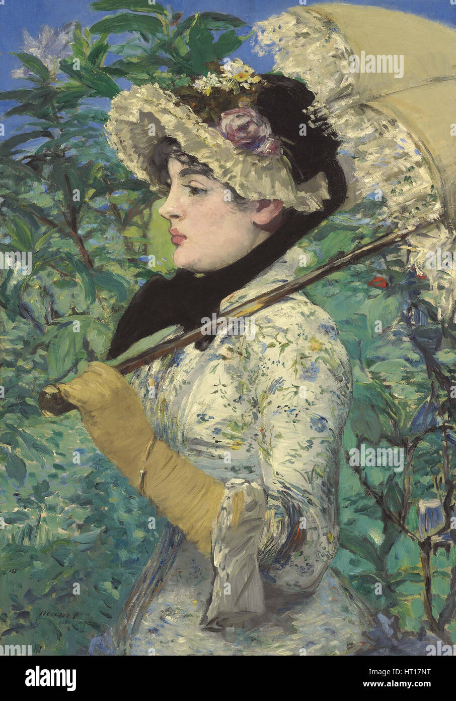 Molla (Le Printemps), 1881. Artista: Manet, Édouard (1832-1883) Foto Stock